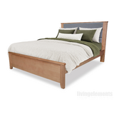 Harper Ash Timber Queen Bed NO STORAGE