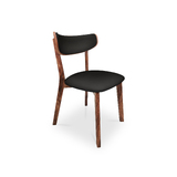 Kieran Retro Dining Chair - Tasmanian Blackwood - BLACK