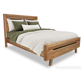 Axel Tasmanian Oak King Bed