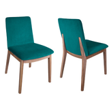 Custom Made Dining Chair #5 Amelia - CUSTOM LEG COLOUR / CUSTOM UPHOLSTERY