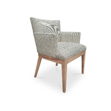 Custom Made Dining Chair #7 Juniper Carver - CUSTOM LEG COLOUR / CUSTOM UPHOLSTERY