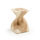 Apex Wood Twist Timber Side Table