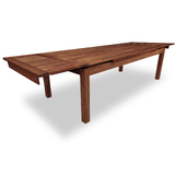 Kallista Tasmanian Blackwood 2400-3400 Large Extendable Dining Table