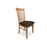 Matilda Messmate Timber Dining Chair - Upholstered Seat COFFEE