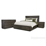 Xavier Recycled Timber QUEEN Bed Dresser Bedroom Package