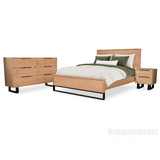 South Wharf Tasmanian Oak Dresser Bedroom Package