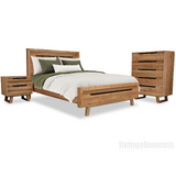 Axel Tasmanian Oak Tallboy Bedroom Package QUEEN