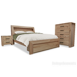 Marlo Sydney Blue Gum Tallboy Bedroom Package