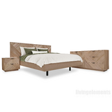 Austin Sydney Blue Gum Dresser Bedroom Package KING