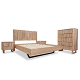 Miami Mountain Ash Tallboy Bedroom Package KING