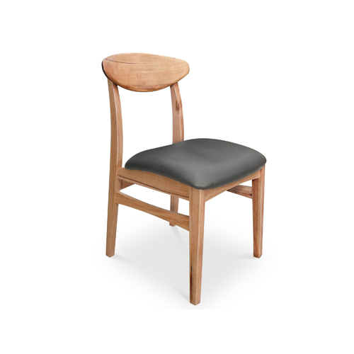 Custom Leo Messmate Timber Dining Chair - Upholstered Seat CUSTOM SEAT