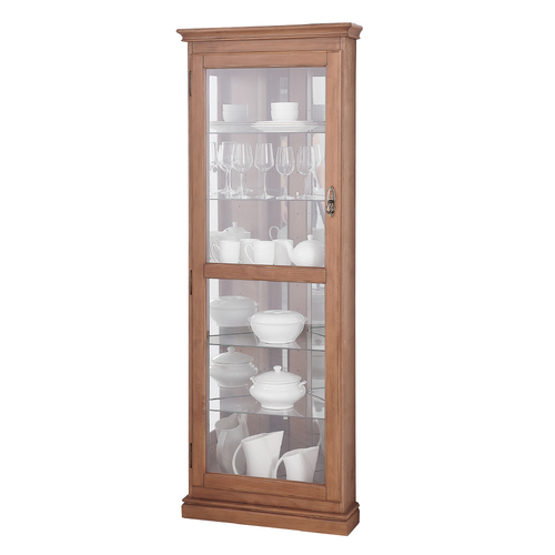 Arcadia Corner Hardwood Display Cabinet