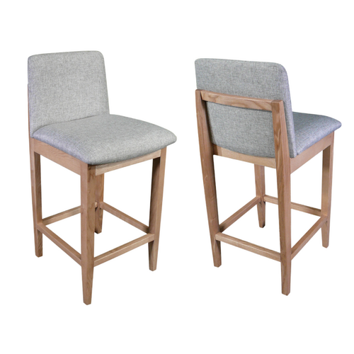 Custom Made Barstool #4 George - CUSTOM LEG COLOUR / CUSTOM UPHOLSTERY