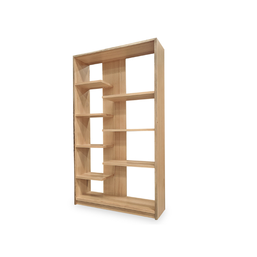 Botany Live Edge Messmate 7 Shelf Bookcase