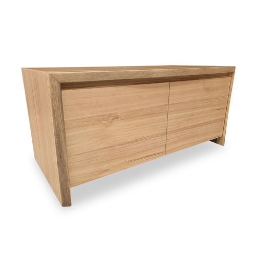 Botany Live Edge Messmate 1000 Small Enclosed Media TV Unit 