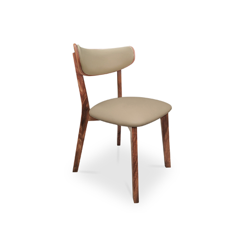 Kieran Retro Dining Chair Tasmanian Blackwood TAUPE Timber Chairs and Barstools