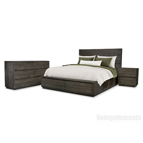 Xavier Recycled Timber Dresser Bedroom Package