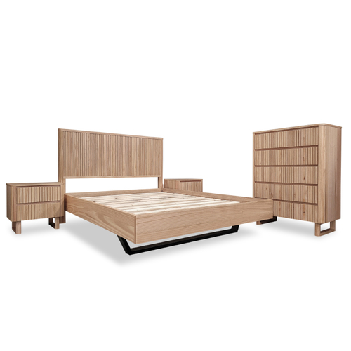 Miami Mountain Ash Tallboy Bedroom Package